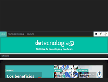 Tablet Screenshot of detecnologia.net